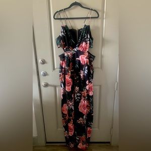 Fashion Nova floral maxi dress